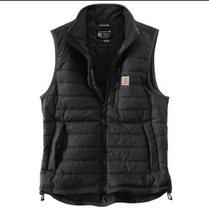 New Carhartt Rain Defender Insulated Vest Black XXL Relaxed Fit Cordura Workwear